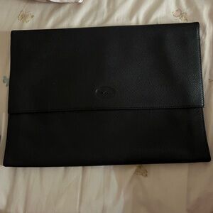 Longchamp Black Laptop Bag